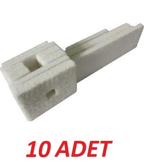 10 ADET Epson L382-l210-l220-l455-l3050-l3060-l3070 Muadil Atık Kutusu Mürekkep Pedi Tankı Süngeri