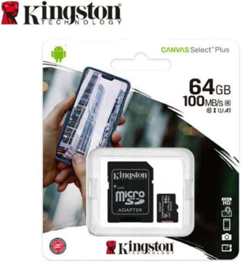 Kingston MicroSDXC Canvas Select Plus 64GB Hafıza Kartı