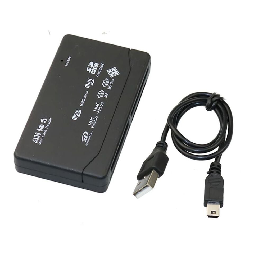 Usb Hub Micro SD Xd Mmc Ms Cf Tf Mini M2 Combo Kart Okuyucu 4296