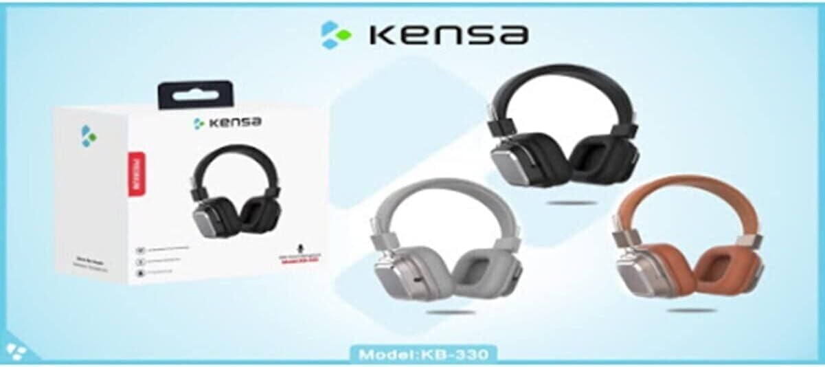 Kensa Bluetoothlu Kulaklık Kahverengi
