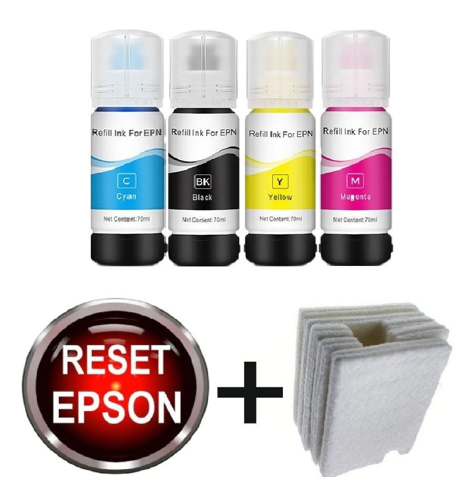 Epson L3210 Yazıcı Uyumlu Atık Mürekkep Tank Süngeri Ped Reset ve Atık Mürekkep Pedi Tank Süngeri