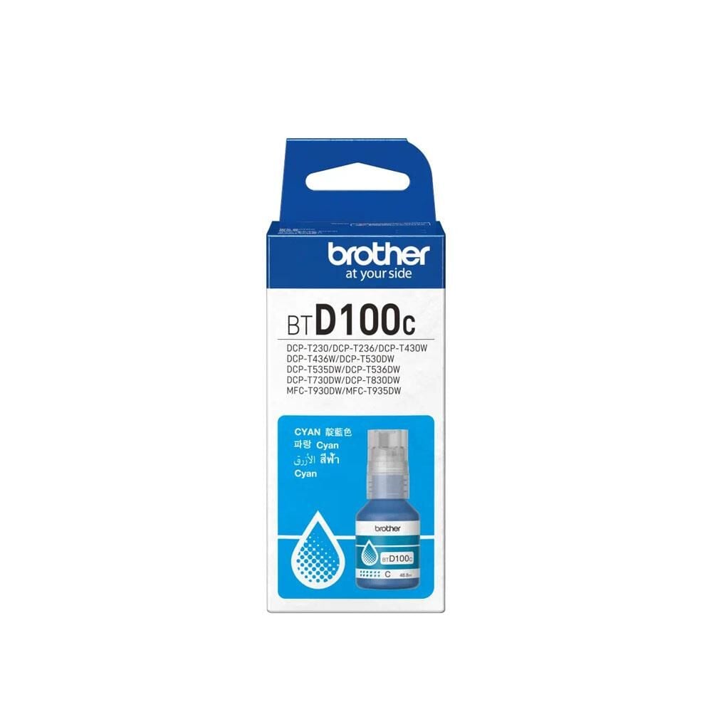 BROTHER BTD100C MAVİ MÜREKKEP ŞİŞE