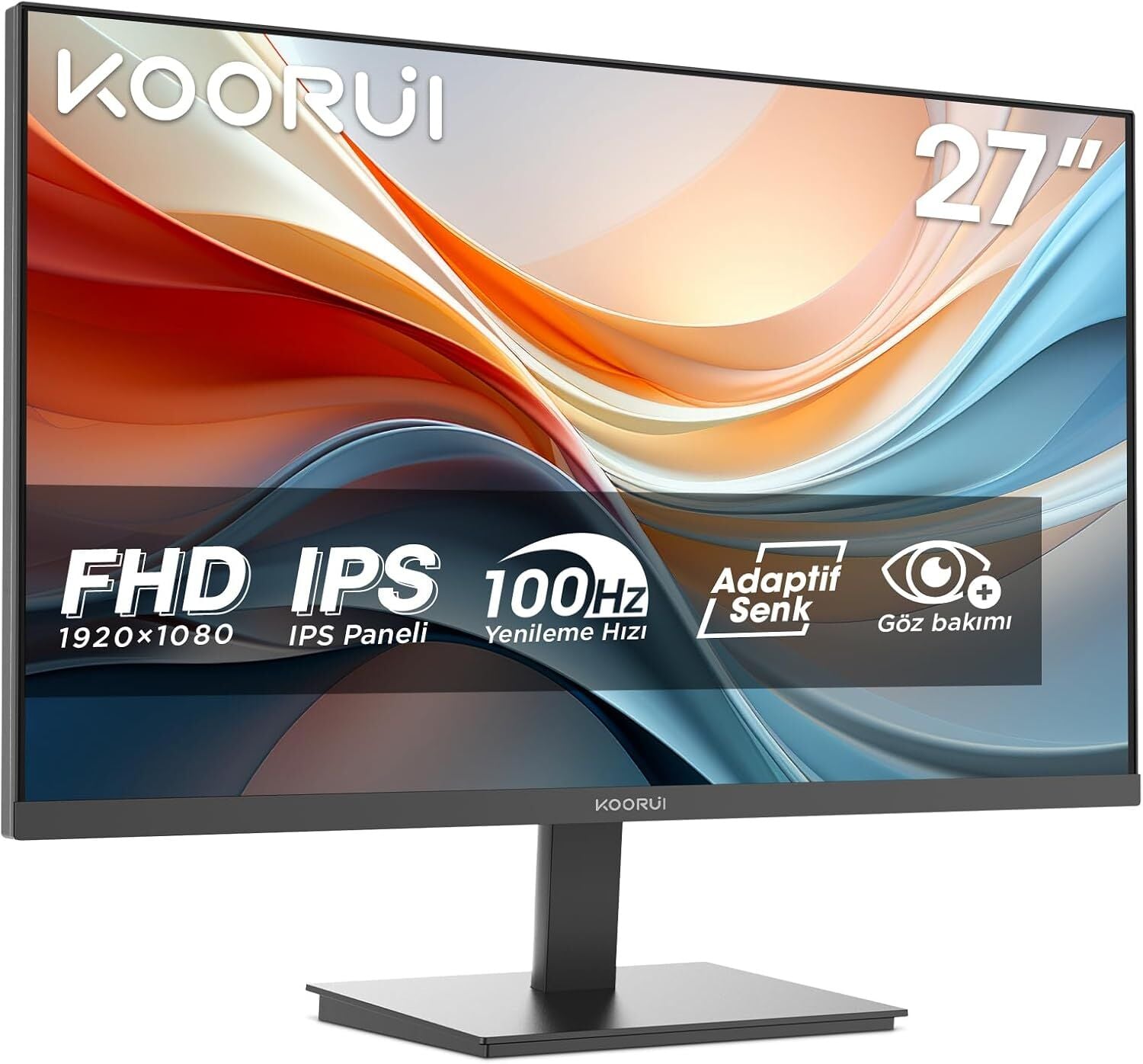 KOORUI 27 inç Monitör Full HD