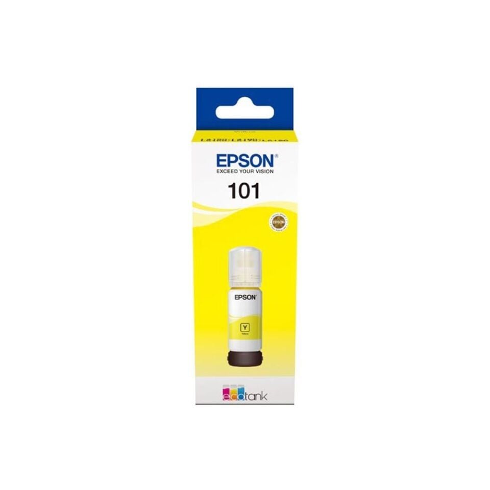 EPSON 101 SARI MÜREKKEP ŞİŞE Orijinal