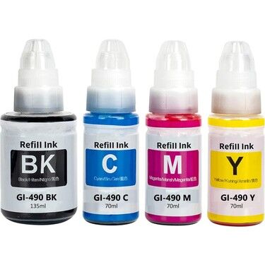 Canon Muadil G1400, G1410, G1411, G2400, G2410, G2411, G2415, G3400, G3410, G3411, G3415 mürekkep Gi490